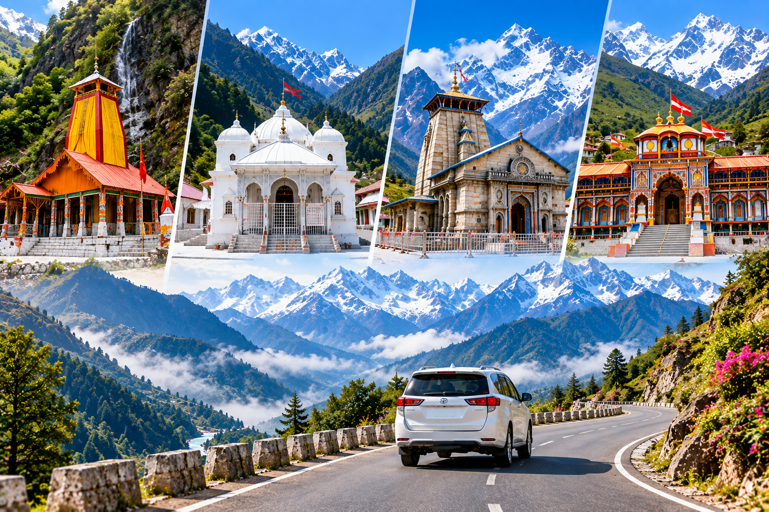 Affordable Char Dham Tour Packages from Amravati